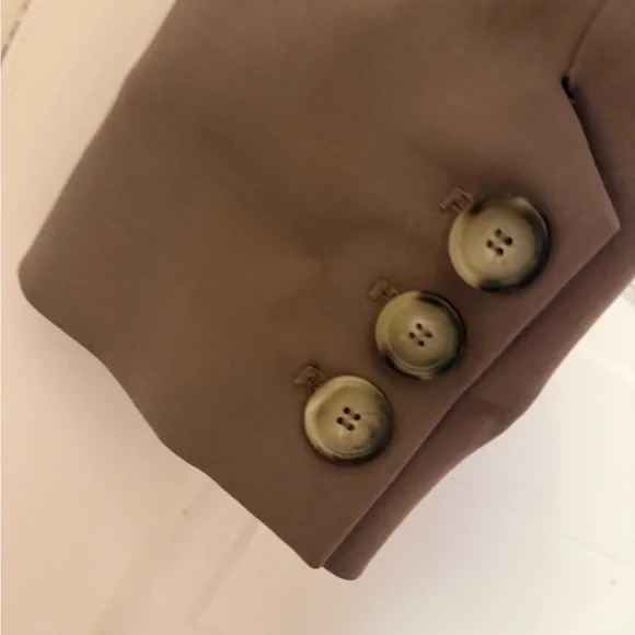 Zara Women's Brown Cropped Blazer - Picture 5 of 5